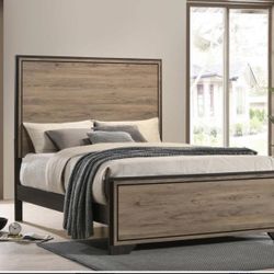 QUEEN BED FRAME MATTRES SOLD SEPARATELY BOXSPRING REQUIRED ☎️ 1714586,2564