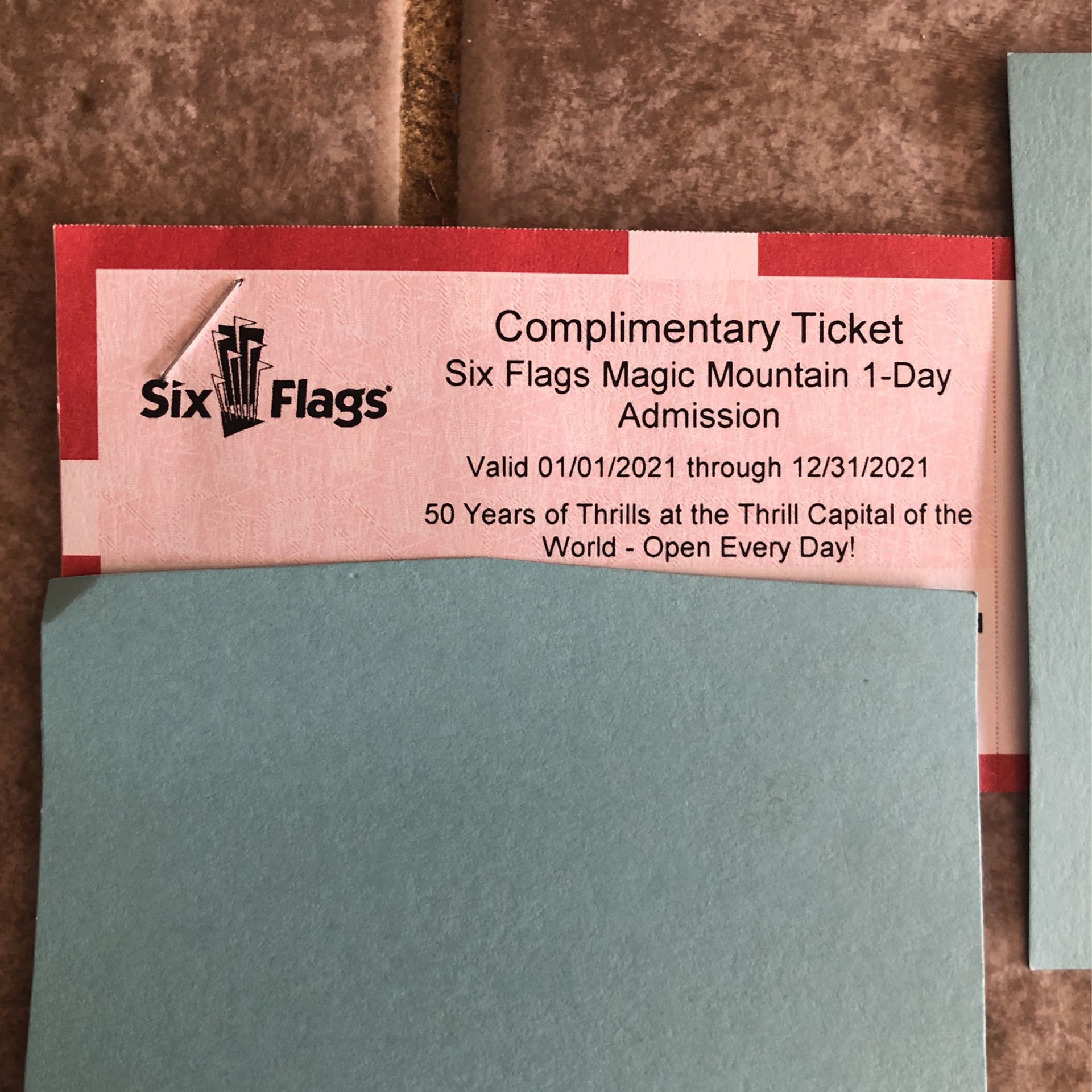 SIX FLAGS TICKETS