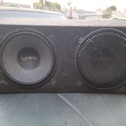 Infinity Subwoofers In Box
