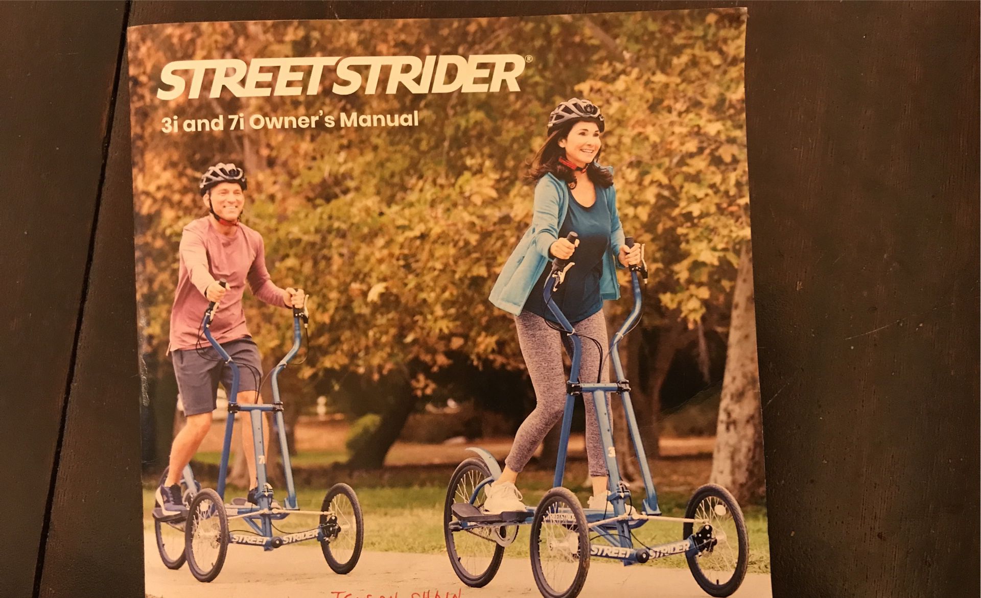 Cool Blue StreetStrider Elliptical 3 Wheeled Cross Trainer Cycle For Your New Years Exercise Resolution