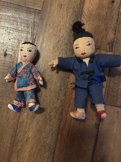 Chinese Ada Lum cloth doll