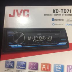 JVC stereo with Bluetooth