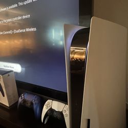 PlayStation 5 OG Disc Version w/ New Blue Controller