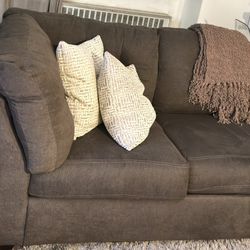 Gray Sectional Sofa 