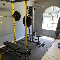 It’s The Grey Pull-down/row Machine