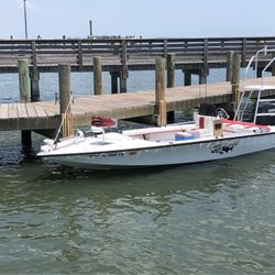 20 foot flats Boat Key West Hopper