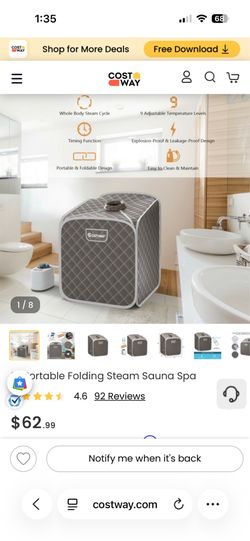Sauna $60 OBO
