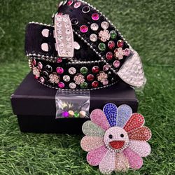 Stolen Arts Black Fur Kami Belt 