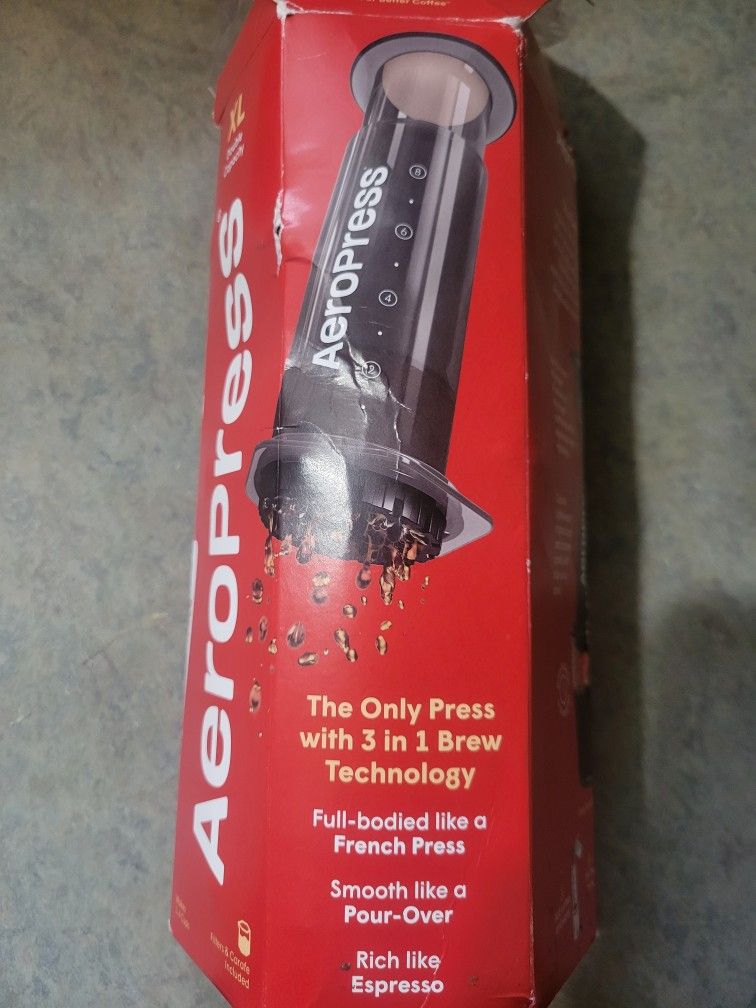 Aeropress XL Coffee Press New Open Box