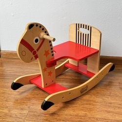 Kids Wooden Rocking Horse 