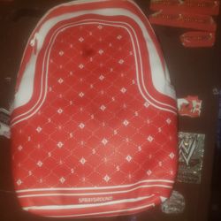 Sprayground Modus Operandi Backpack DLXV Faux Leather Limited Edition NEW.
