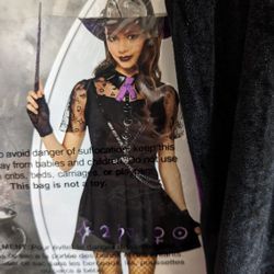 Sorcerer Witch Girls Costume 