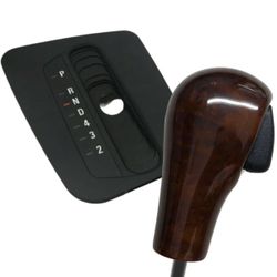 BMW 328i Gear Shift Indicator Cover Trim Panel E46 E Series + Shift Knob
