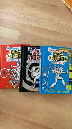 The Misadventures of Max Crumbly Books Set of 3