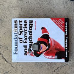 Foundations of sport and exercise psychology