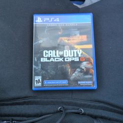 Call Of Duty Black Ops 6 PS4