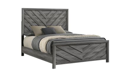 Denver Twin Bed in Gray