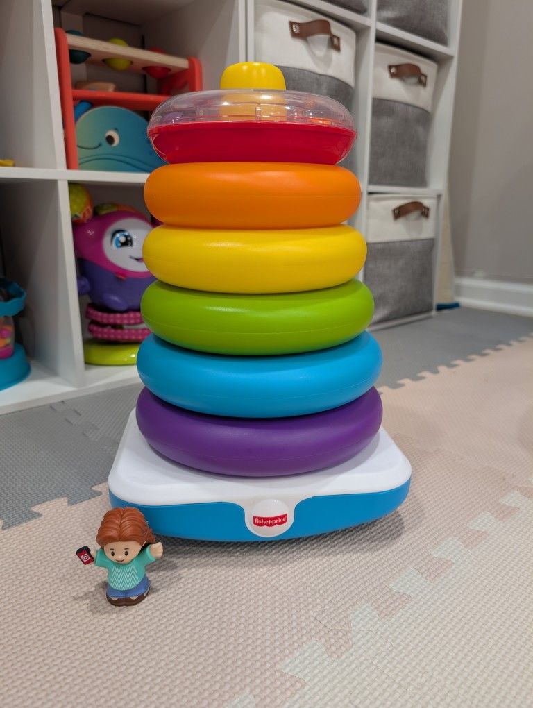 Fisher Price Jumbo Stacking Rings