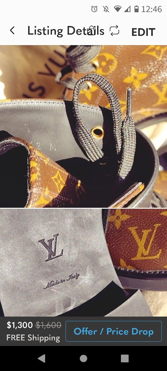 Louis Vuitton Boots Size 11