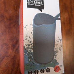 New - Portable Bluetooth Speaker