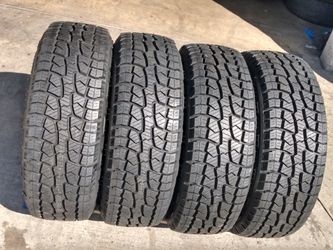 (4) 265/70R17LT New Tires