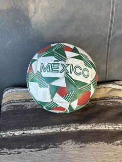 Mexico Soccer Ball.  Has Small Superficial Tear As Seen In Pics.