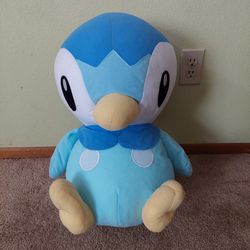 Large Pokémon Piplup Stuffed Animal Kid's Toy 