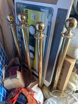 Gold Stanchions
