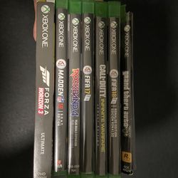 7 Assorted Xbox Games 