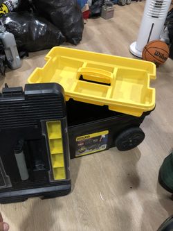 Stanley Pro-Mobile 17-Gallon Rolling Tool Chest with Removable Organizer