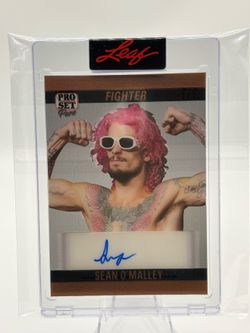 2023 Leaf Pro Set Pure Sean Omally #'d / 30 Autograph