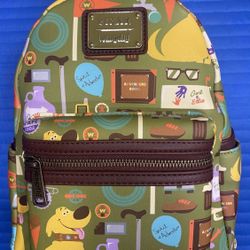 Loungefly Disney Up Wilderness Dug Mini Backpack - NWT 