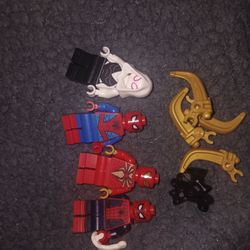 Lego spiderman Figures