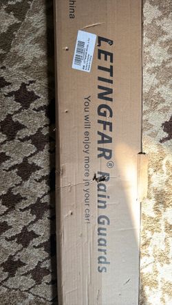 Letingfar rain guards for the Subaru Forester (SK, 2019–2024)