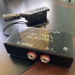 Sunrise Acoustic Pickup, Preamp & SB1 Buffer Box – Pro-Grade Gear