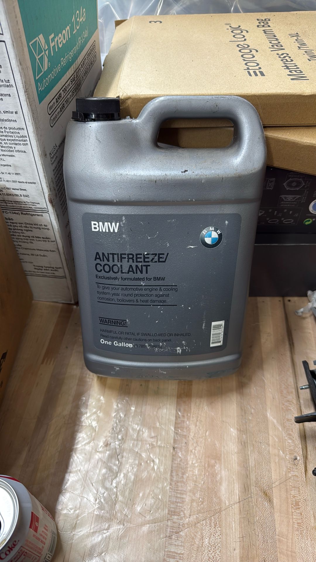 BMW Coolant/Antifreeze (1 Gallon) - Genuine BMW (contact info removed)4
