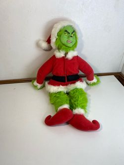 Dr Suess How The Grinch Stole Christmas Transforming Talking Plush Doll 2000