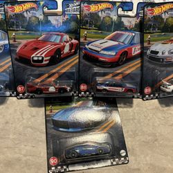 Hot Wheels Blvd Set Collectible Die Cast Toy Cars Honda Porsche Toyota Nissan