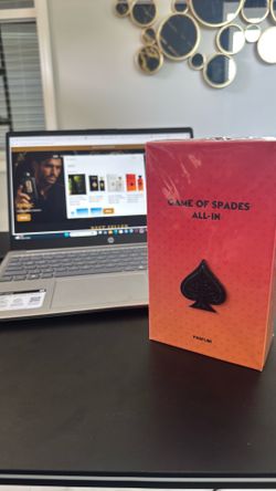 Game of spades all in Eau de Parfum 100ml-new sealed