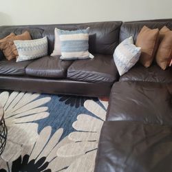 Furniture (Custom Made And Leather Couches)