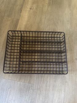 Metal Wire Drawer Organizer Tray