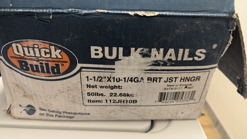 1 1/2  Framing - Joist Hanger Nails