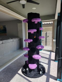Cat Tower 89.7'' H Christmas Cat Tree for Large Cats, Ultra Large Cat Tower, Cat Cando BRAND NEW