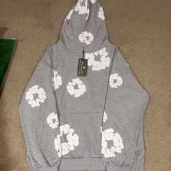 Gray Denim Tears Hoodie