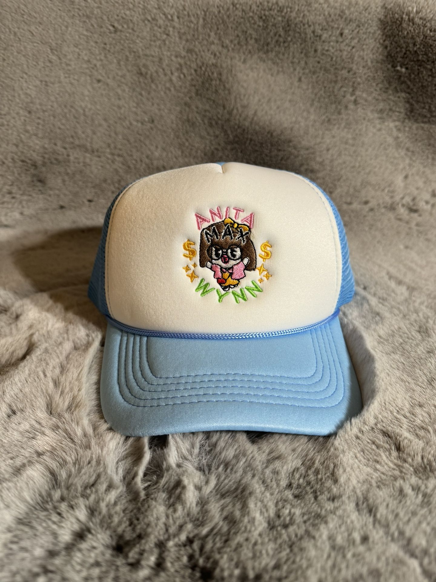 ANITA MAX WYNN DRAKE TRUCKER HAT