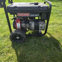 Craftsman 4200 Watt Generator 