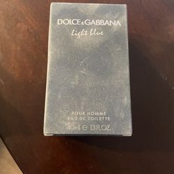 DOLCE GABBANA Light blue Cologne 1.3FL Oz