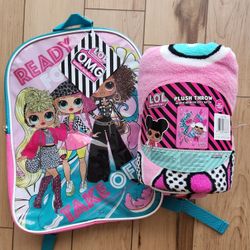 LOL Surprise - Blanket And Backpack