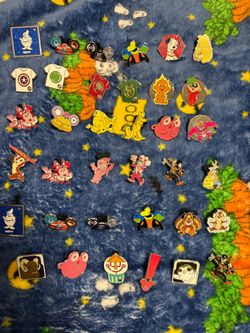 Disneyland authentic Pin Trading lot of 36
