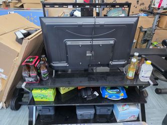 TV stand, 65 to 100 inch. Used but like new.  $250 negotiable. If this listing is up , it is still available